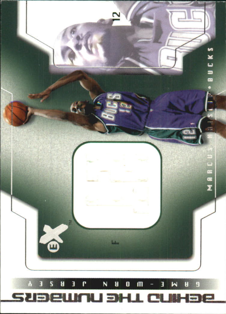 2003-04 E-X Behind the Numbers Game-Used #20 Marcus Haislip