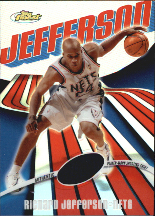 2003-04 Finest Refractors #24 Richard Jefferson JSY
