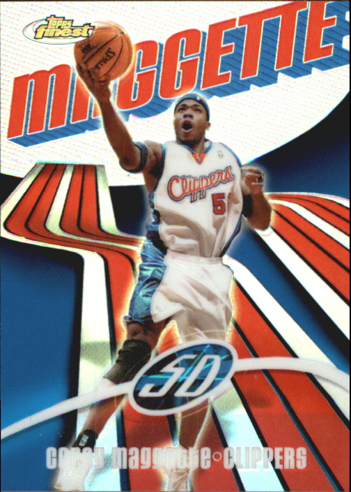 2003-04 Finest Refractors #63 Corey Maggette