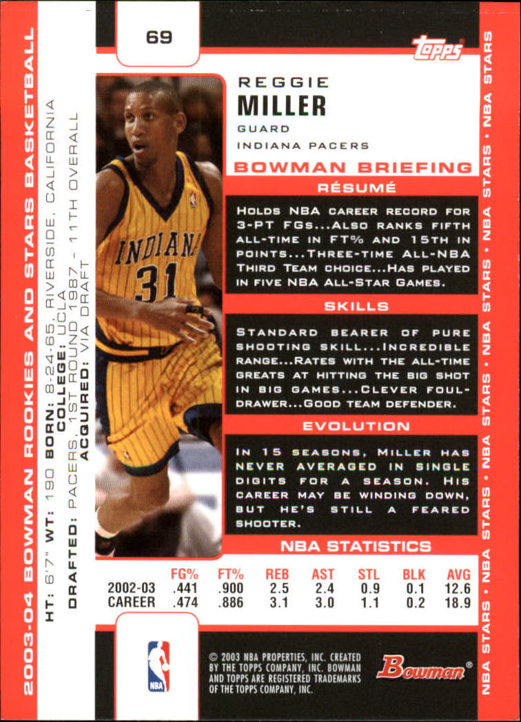 B0437- 2003-04 Bowman Basketball #s 1-157 +Inserts -You Pick- 15+ FREE US SHIP - Picture 111 of 226