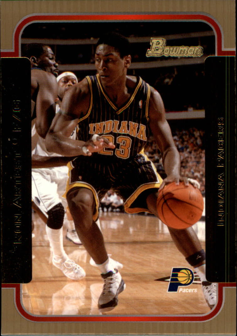 2003-04 Bowman Gold #37 Ron Artest