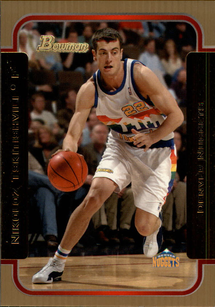 2003-04 Bowman Gold #95 Nikoloz Tskitishvili