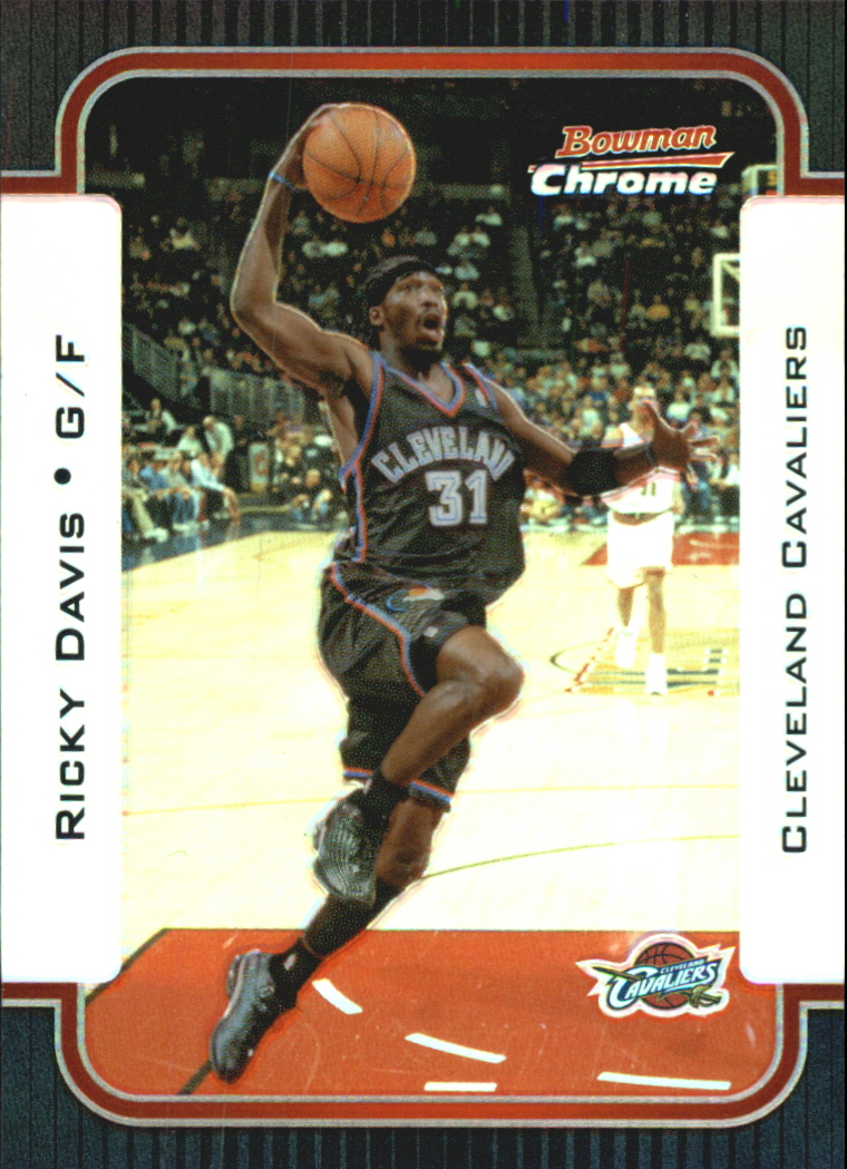 2003-04 Bowman Chrome Refractors #5 Ricky Davis