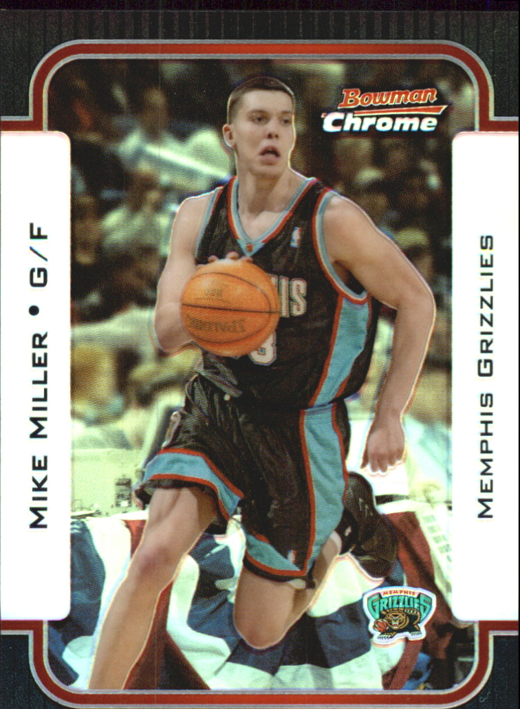 2003-04 Bowman Chrome Refractors #27 Mike Miller