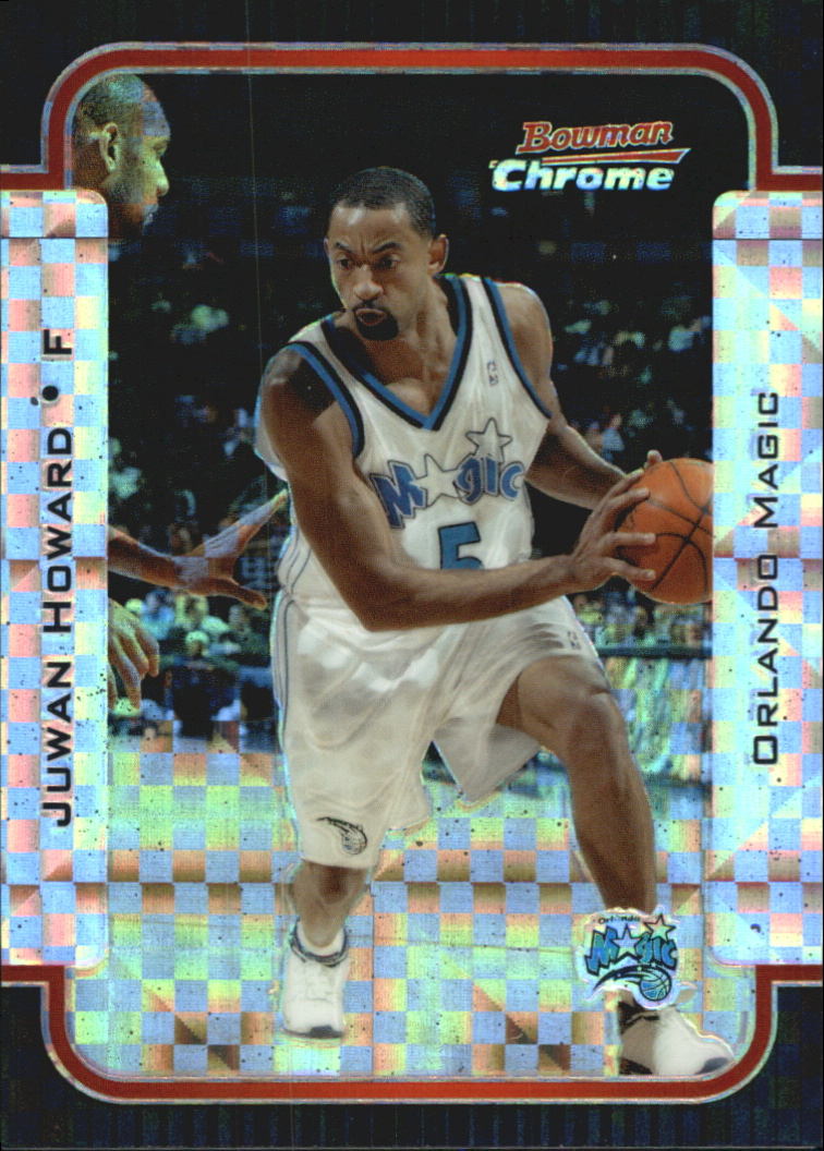 2003-04 Bowman Chrome X-fractors #6 Juwan Howard