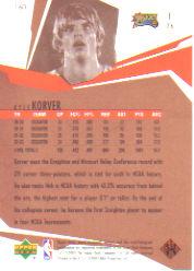 2003-04 Black Diamond Bronze #160 Kyle Korver back image