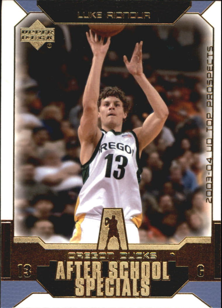 2003-04 UD Top Prospects After School Specials #AS4 Luke Ridnour