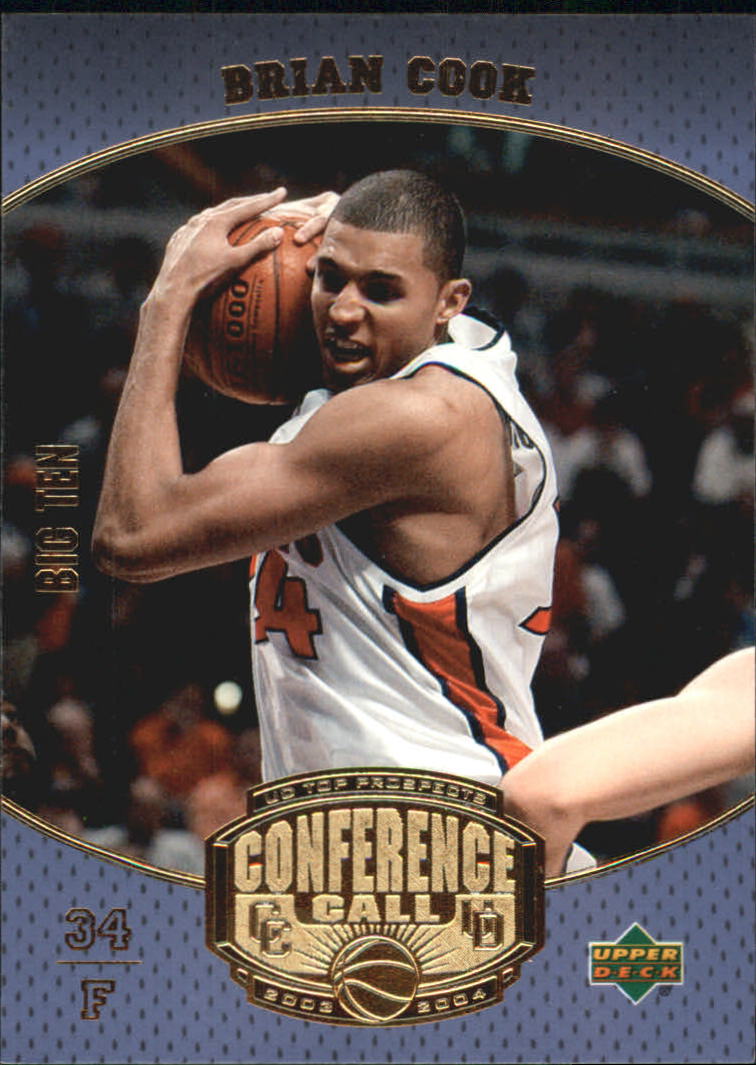 2003-04 UD Top Prospects Conference Call #CC4 Brian Cook