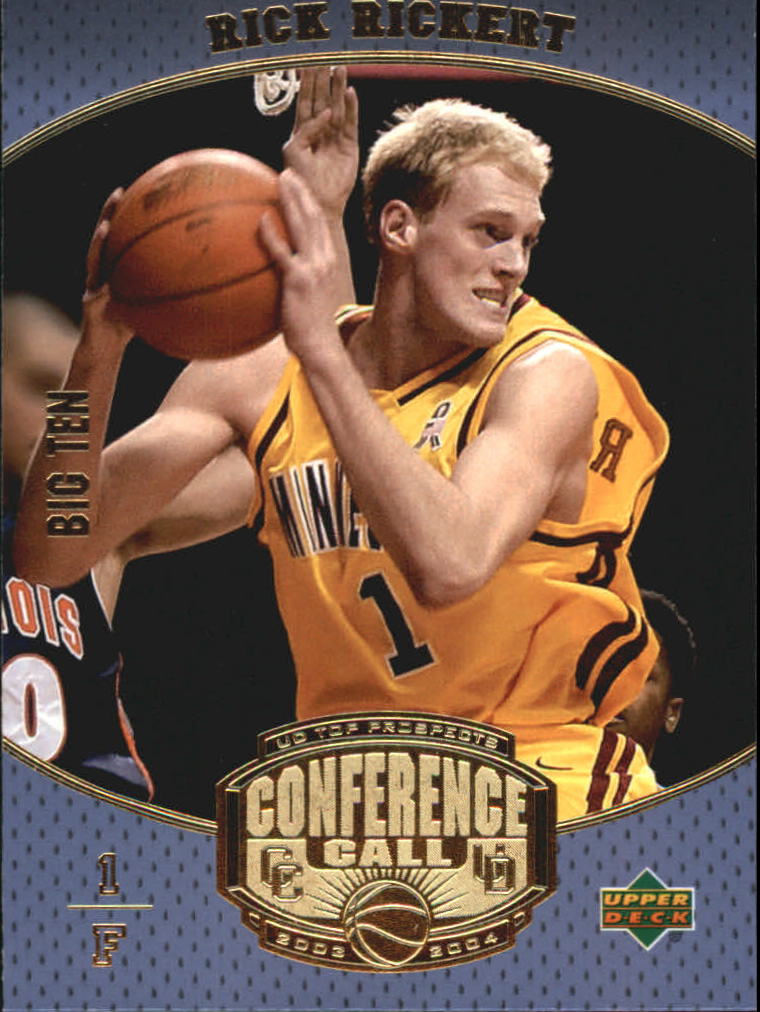 2003-04 UD Top Prospects Conference Call #CC6 Rick Rickert