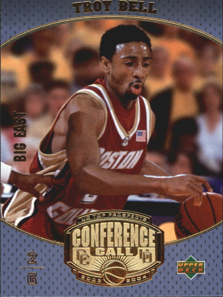 2003-04 UD Top Prospects Conference Call #CC11 Troy Bell