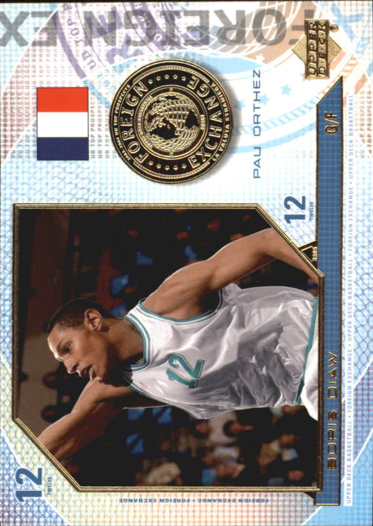 2003-04 UD Top Prospects Foreign Exchange #FE6 Boris Diaw