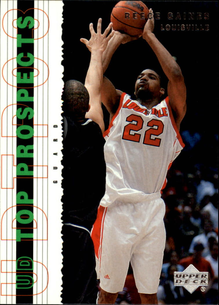 2003-04 UD Top Prospects #12 Reece Gaines