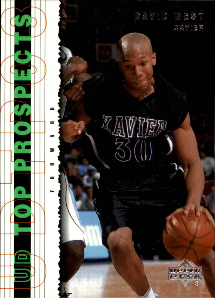 2003-04 UD Top Prospects #22 David West