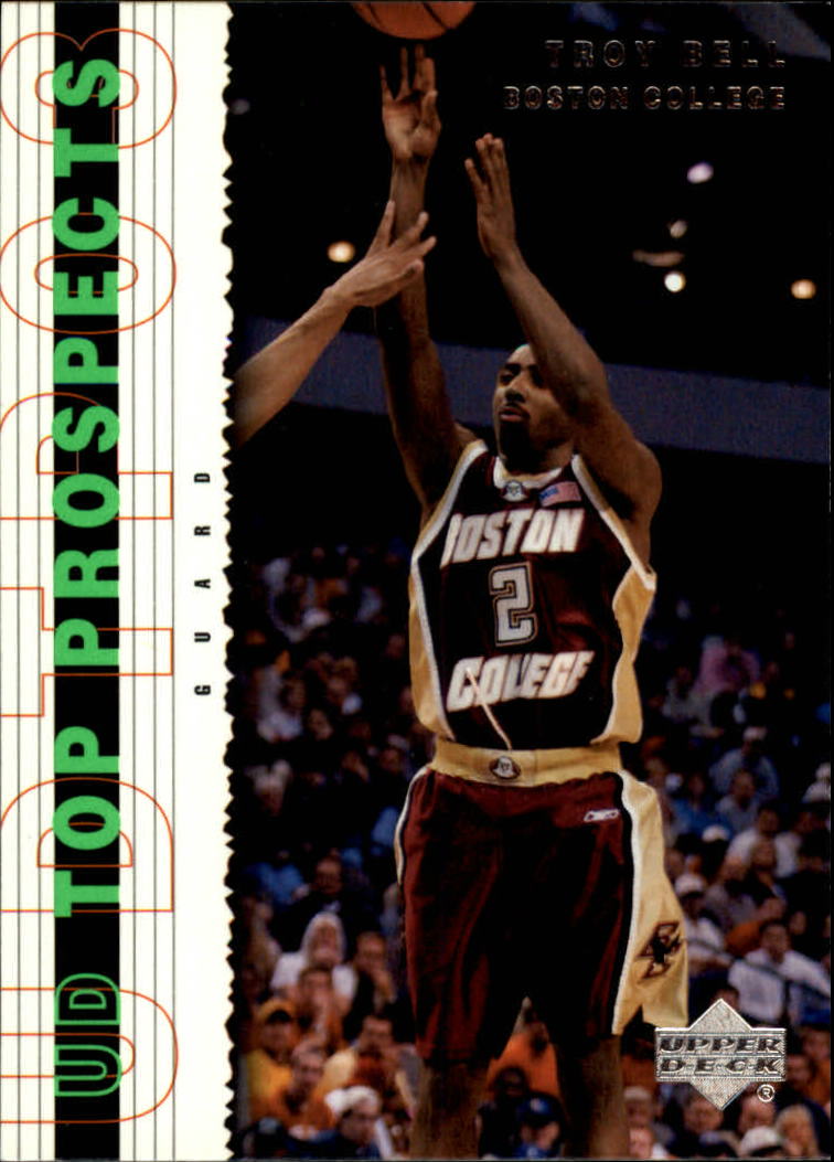 2003-04 UD Top Prospects #34 Troy Bell