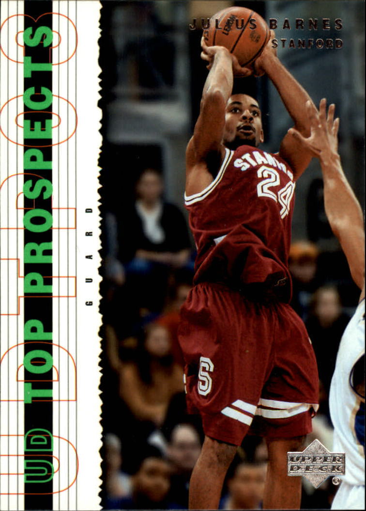 2003-04 UD Top Prospects #38 Julius Barnes