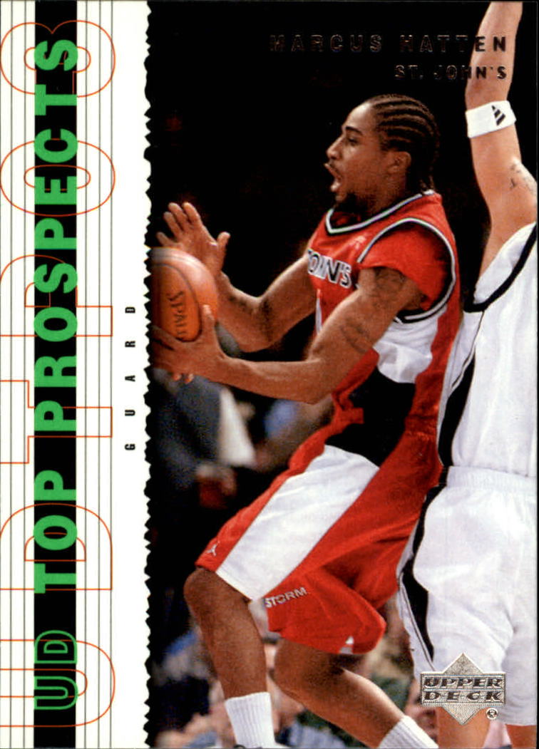 2003-04 UD Top Prospects #42 Marcus Hatten