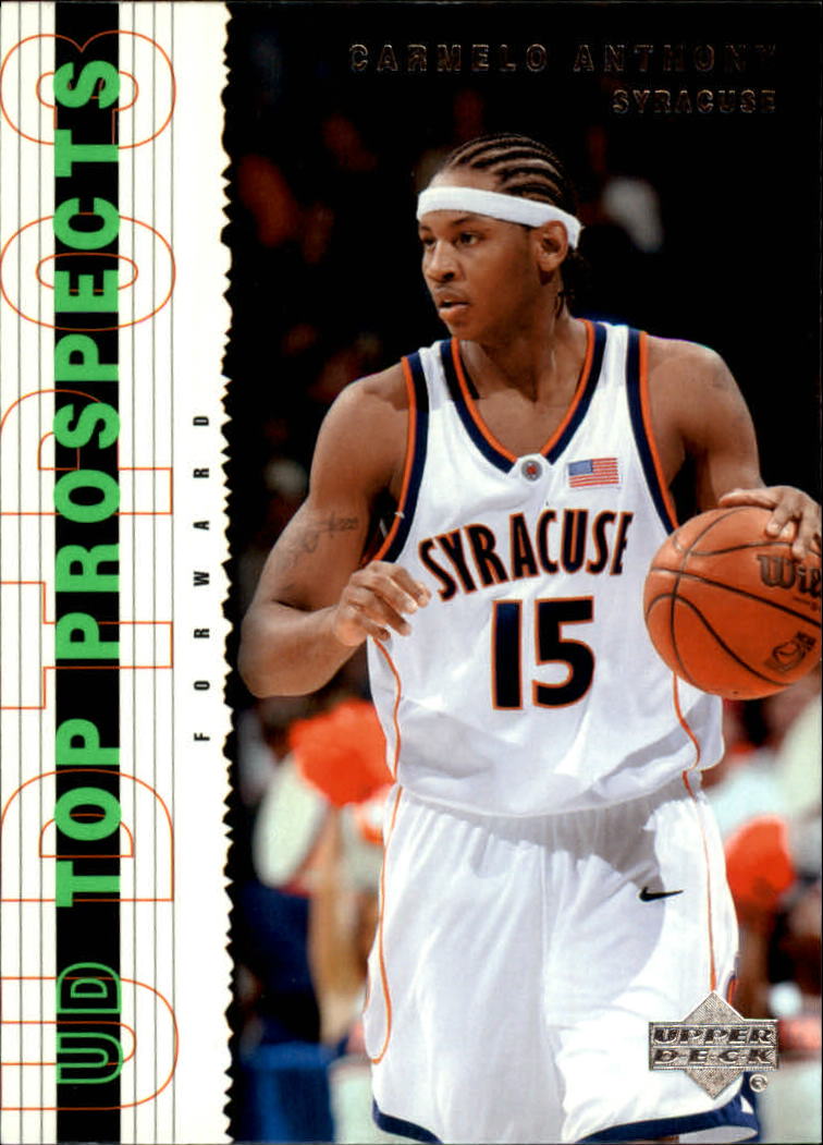 2003-04 UD Top Prospects #57 Carmelo Anthony