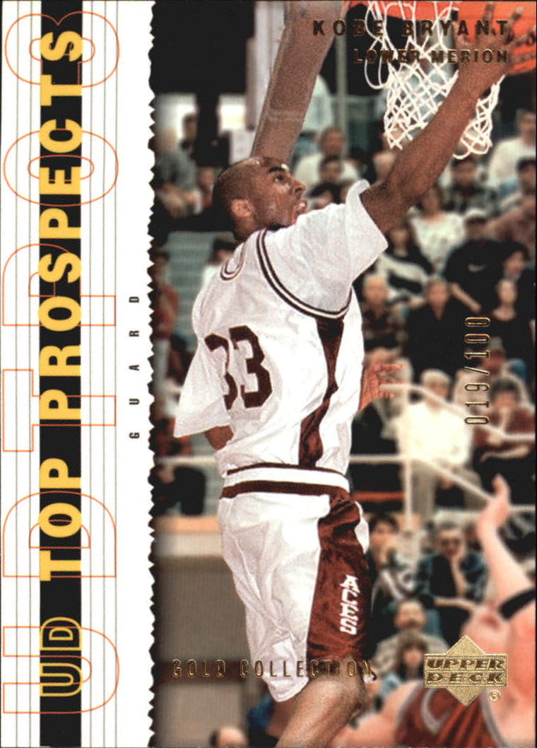 2003-04 UD Top Prospects Gold Collection #2 Kobe Bryant