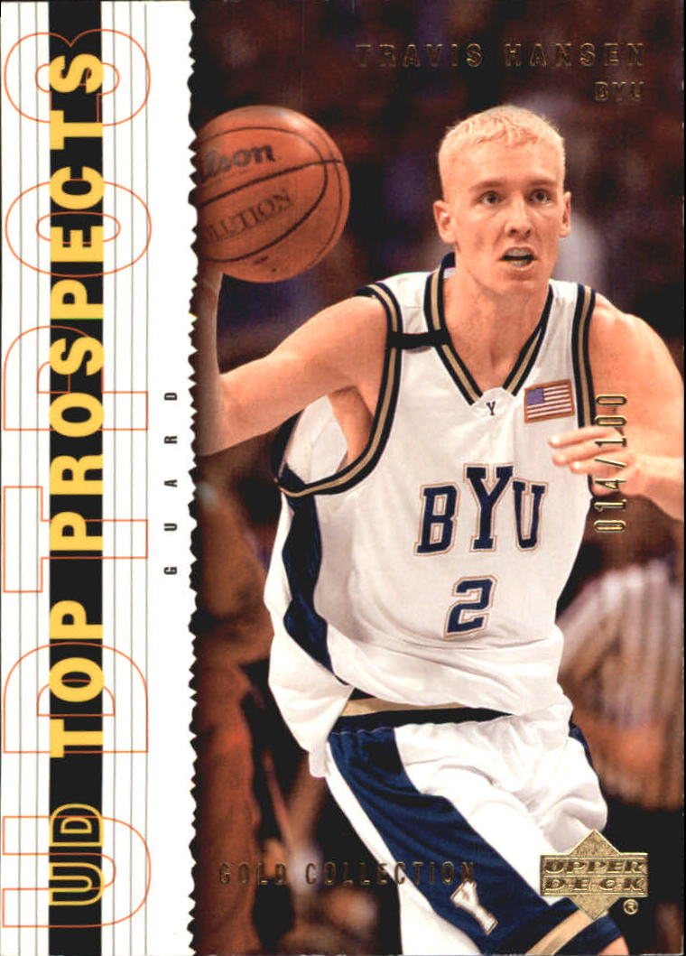 2003-04 UD Top Prospects Gold Collection #19 Travis Hansen