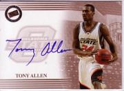 2004 Press Pass Autographs #1 Tony Allen