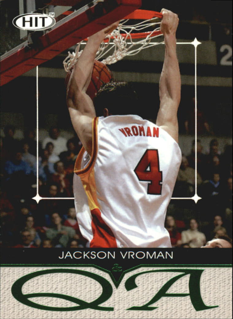 2004 Sage HIT Basketball "Q and A" Insert Cards - Picture 28 of 45