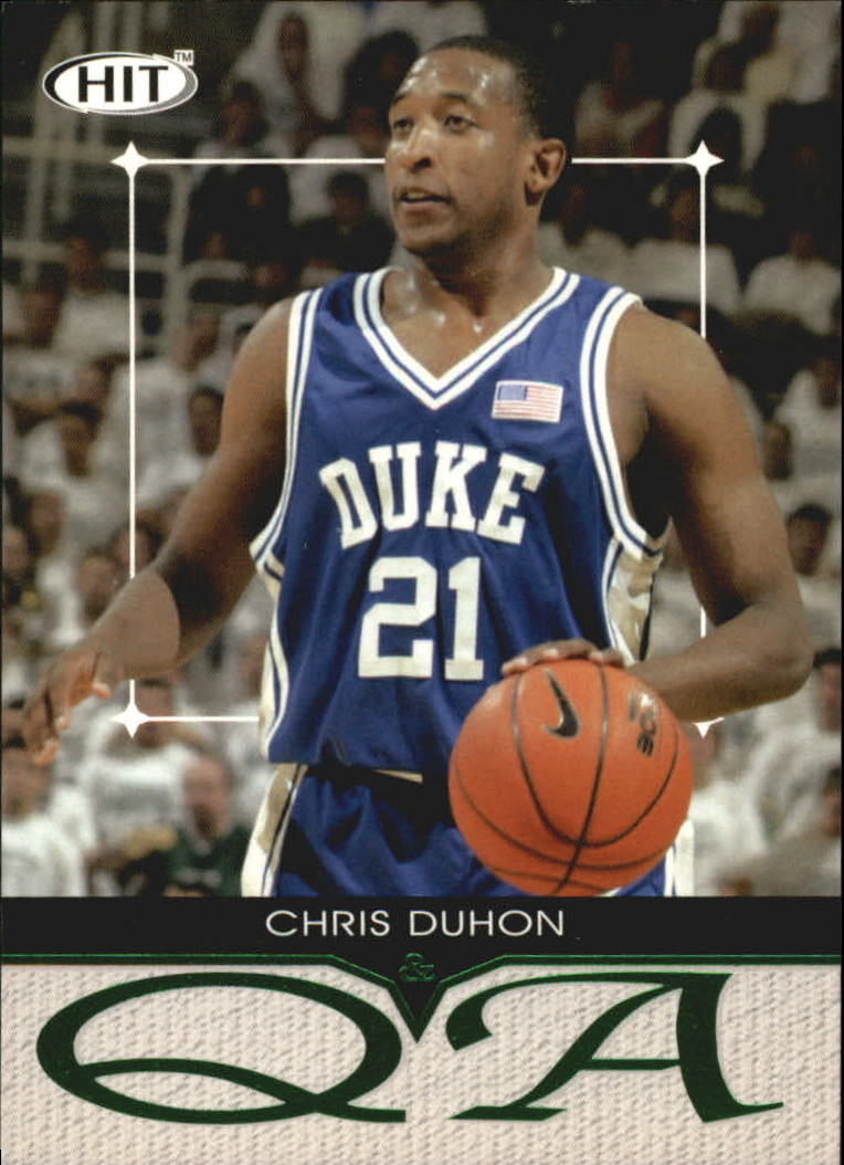 2004 Sage HIT Basketball "Q and A" Insert Cards - Picture 30 of 45
