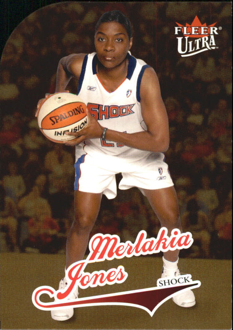 2004 Ultra WNBA Gold Medallion #70 Merlakia Jones