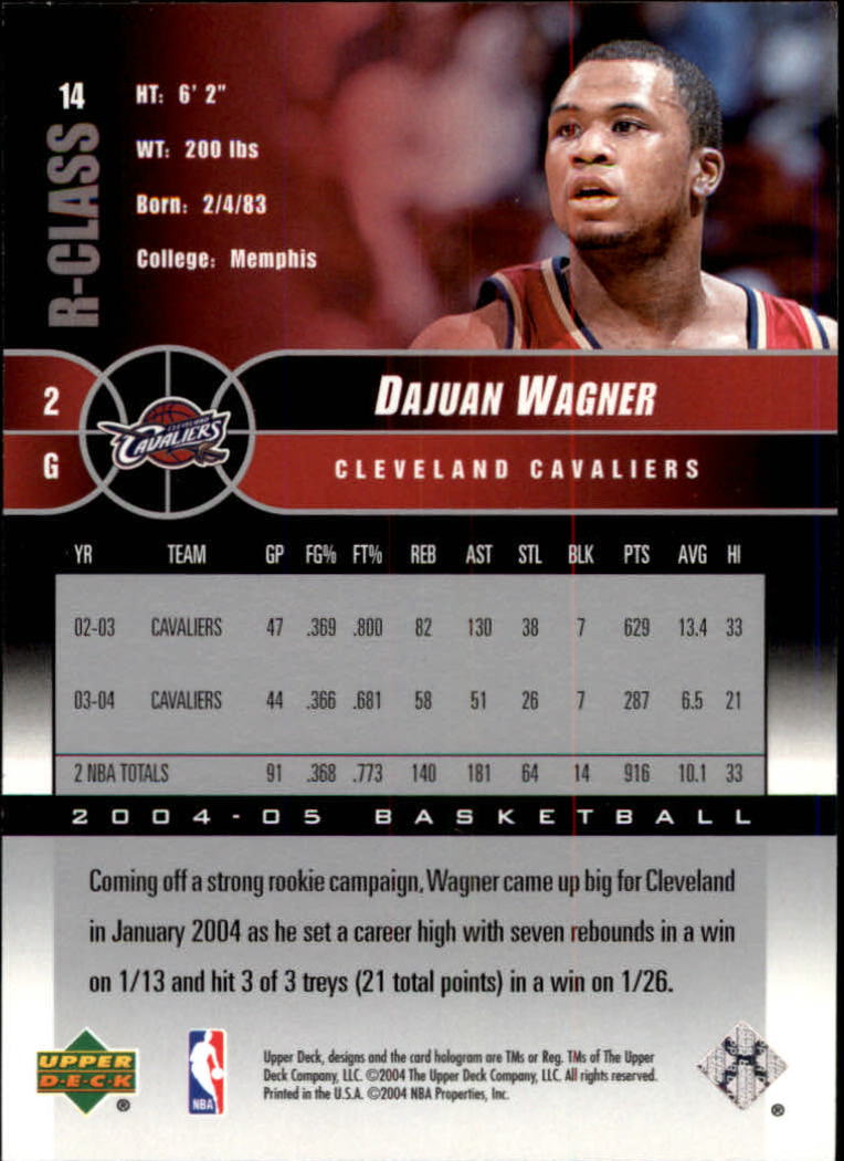 A2509- 2004-05 Upper Deck R-Class #s 1-132 +Inserts -You Pick- 15+ FREE US SHIP - Picture 13 of 81