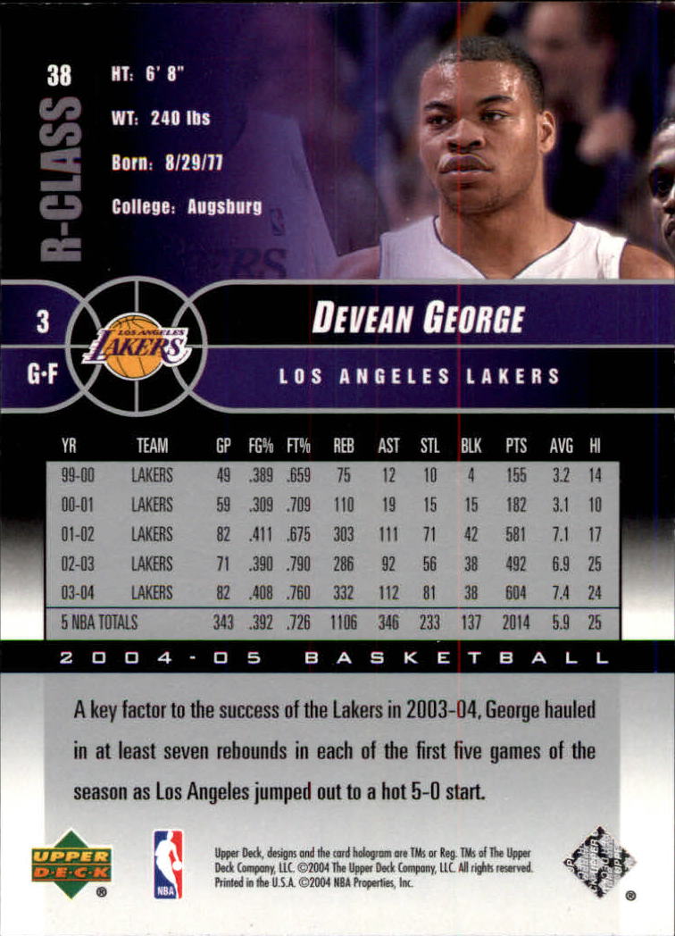 A2509- 2004-05 Upper Deck R-Class #s 1-132 +Inserts -You Pick- 15+ FREE US SHIP - Picture 35 of 81