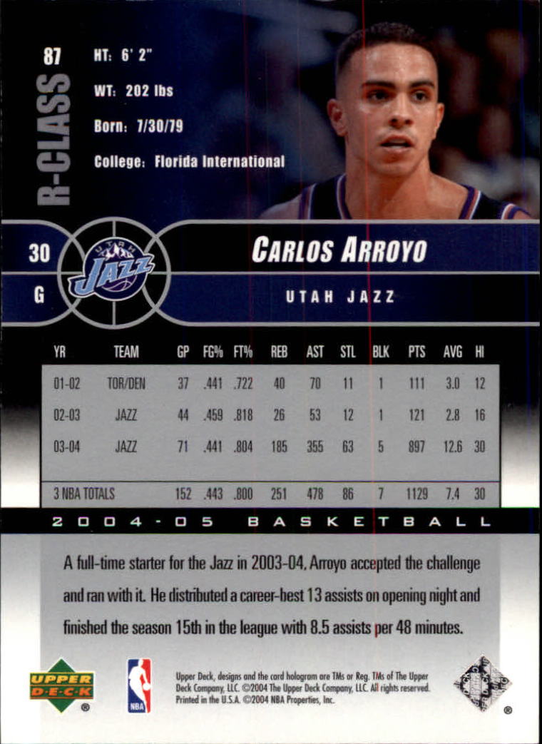 A2509- 2004-05 Upper Deck R-Class #s 1-132 +Inserts -You Pick- 15+ FREE US SHIP - Picture 60 of 81