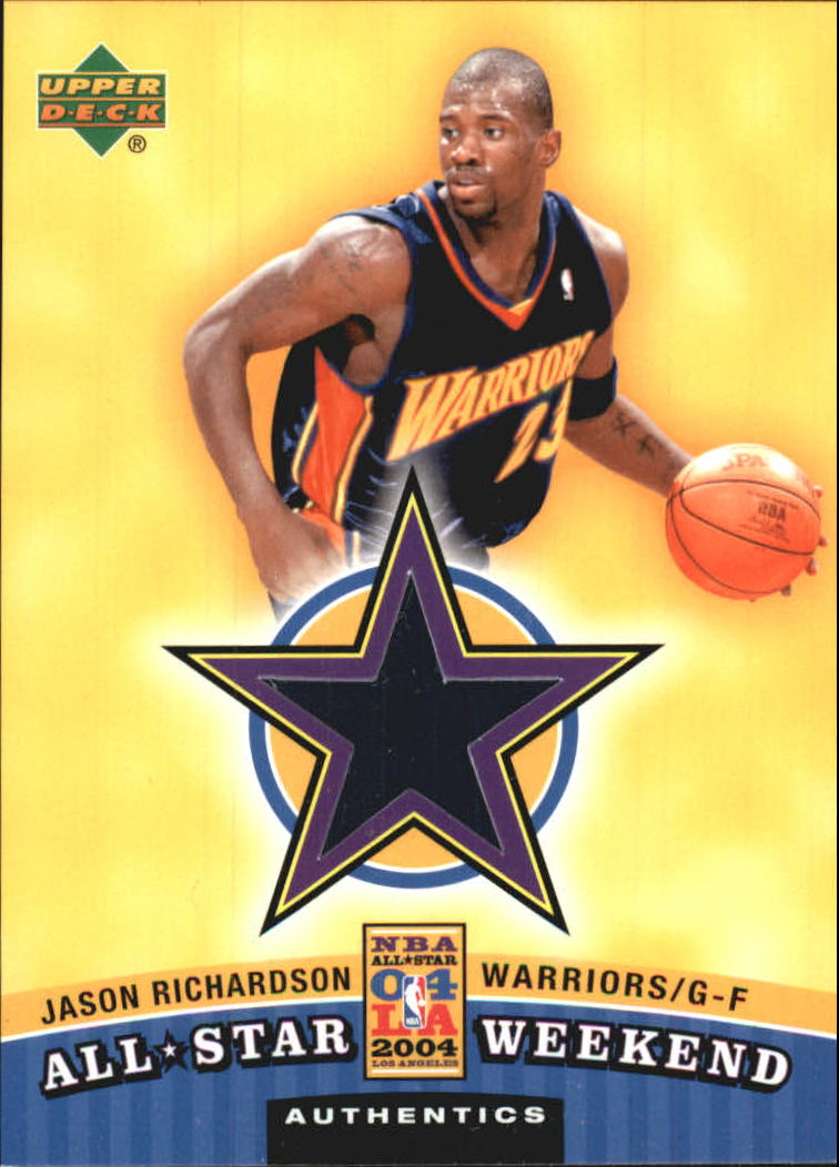 2004-05 Upper Deck All-Star Weekend Authentics #JR Jason Richardson