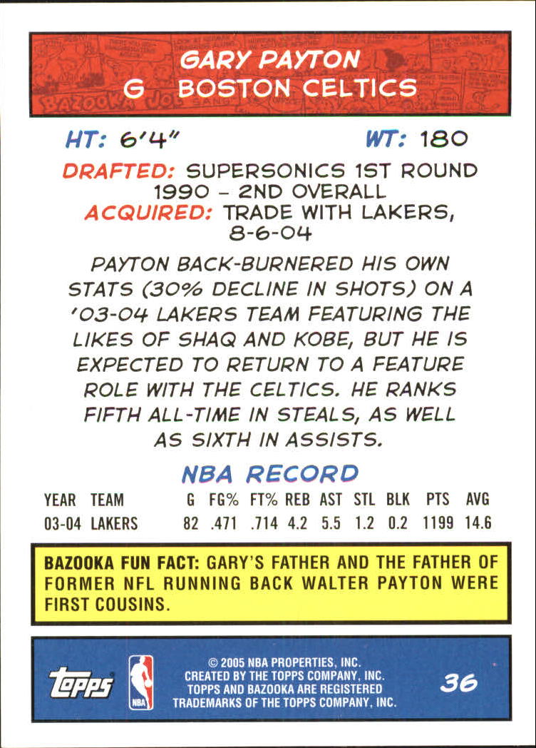 Gary Payton cards (1991-2022) Sonics Heat Lakers Bucks - You Choose - Picture 221 of 258