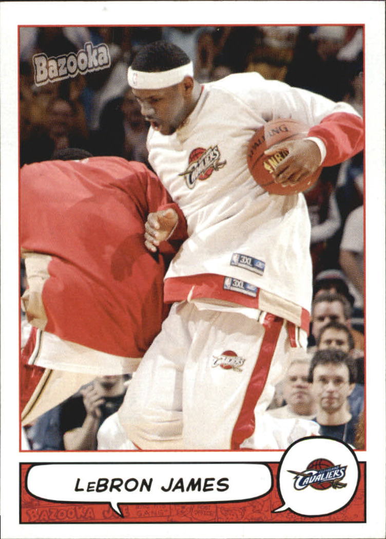 2004-05 Bazooka #100 LeBron James