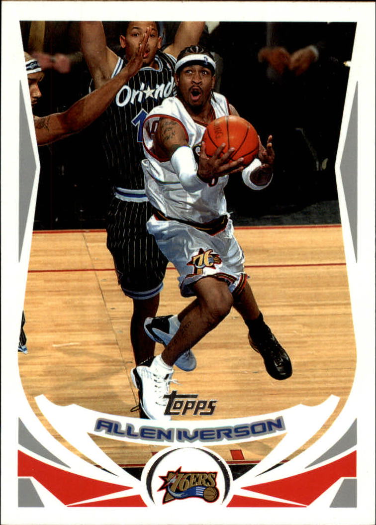 2004-05 Topps #1 Allen Iverson