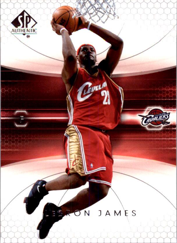 2004-05 SP Authentic #14 LeBron James
