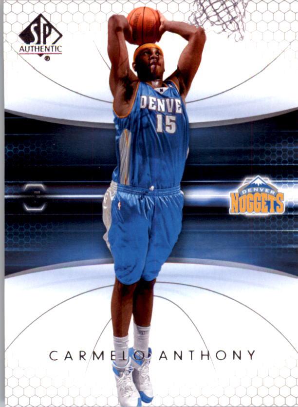2004-05 SP Authentic #19 Carmelo Anthony