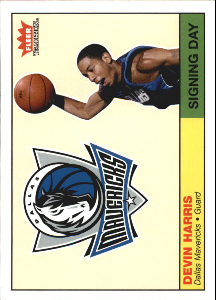 2004-05 Fleer Tradition Signing Day #5 Devin Harris