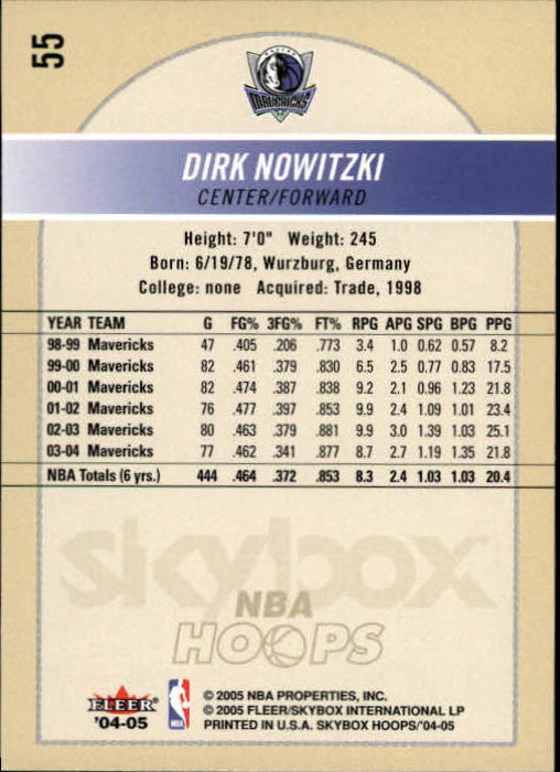 Dirk Nowitzki cards (1999-2021) Mavericks - You Choose - Bild 120 von 266