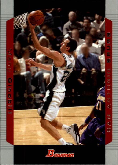 Manu Ginobili cards (2003-2018) Spurs - You Choose - Picture 20 of 163