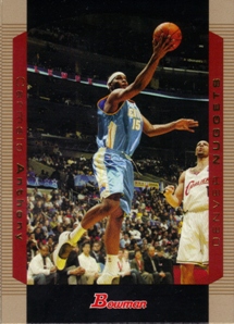 2004-05 Bowman Gold #15 Carmelo Anthony