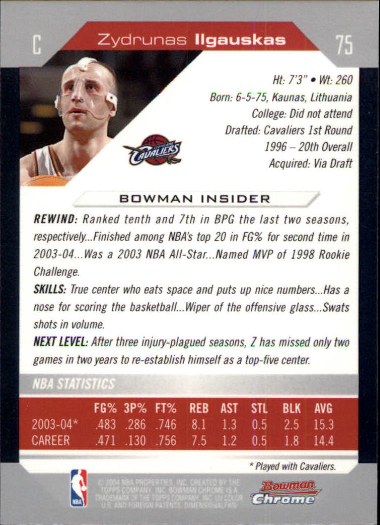 B6896- 2004-05 Bowman Chrome BK #S 1-146 + Rookies -du Pick- 15 + Gratis US - Bild 115 von 233