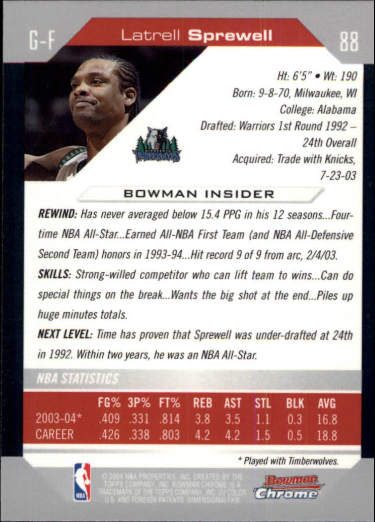 B6896- 2004-05 Bowman Chrome BK #S 1-146 + Rookies -du Pick- 15 + Gratis US - Bild 137 von 233