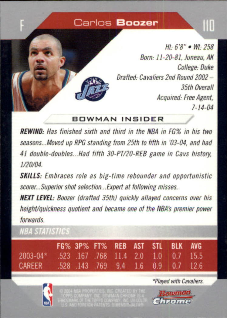 B6896- 2004-05 Bowman Chrome BK #S 1-146 + Rookies -du Pick- 15 + Gratis US - Bild 175 von 233