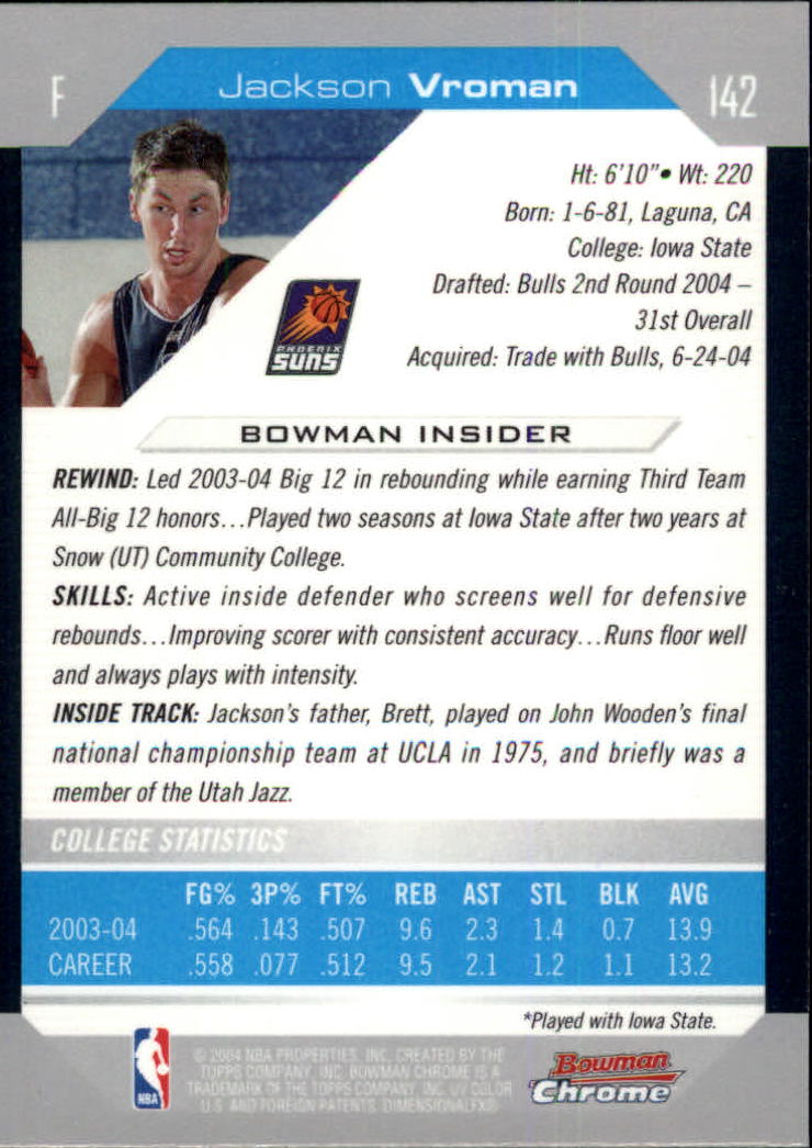 B6896- 2004-05 Bowman Chrome BK #S 1-146 + Rookies -du Pick- 15 + Gratis US - Bild 229 von 233