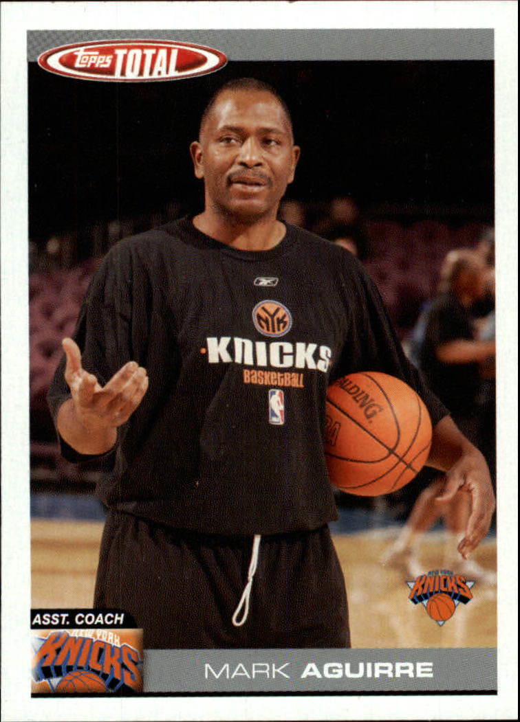 2004-05 Topps Total #400 Mark Aguirre CO