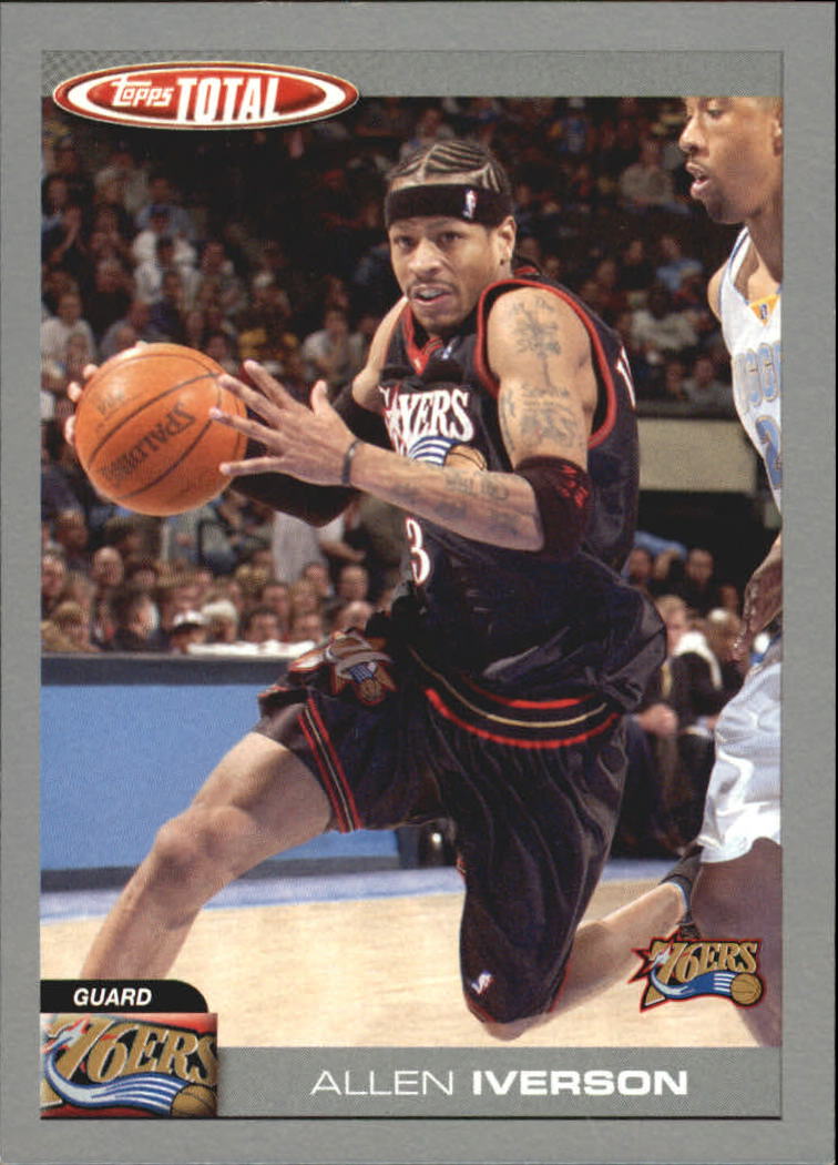 2004-05 Topps Total Silver #72 Allen Iverson
