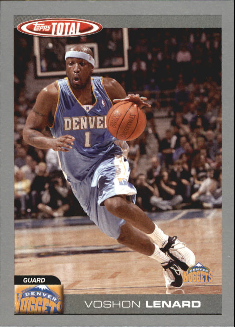 2004-05 Topps Total Silver Denver Nuggets Basketball Card #113 Voshon Lenard | eBay