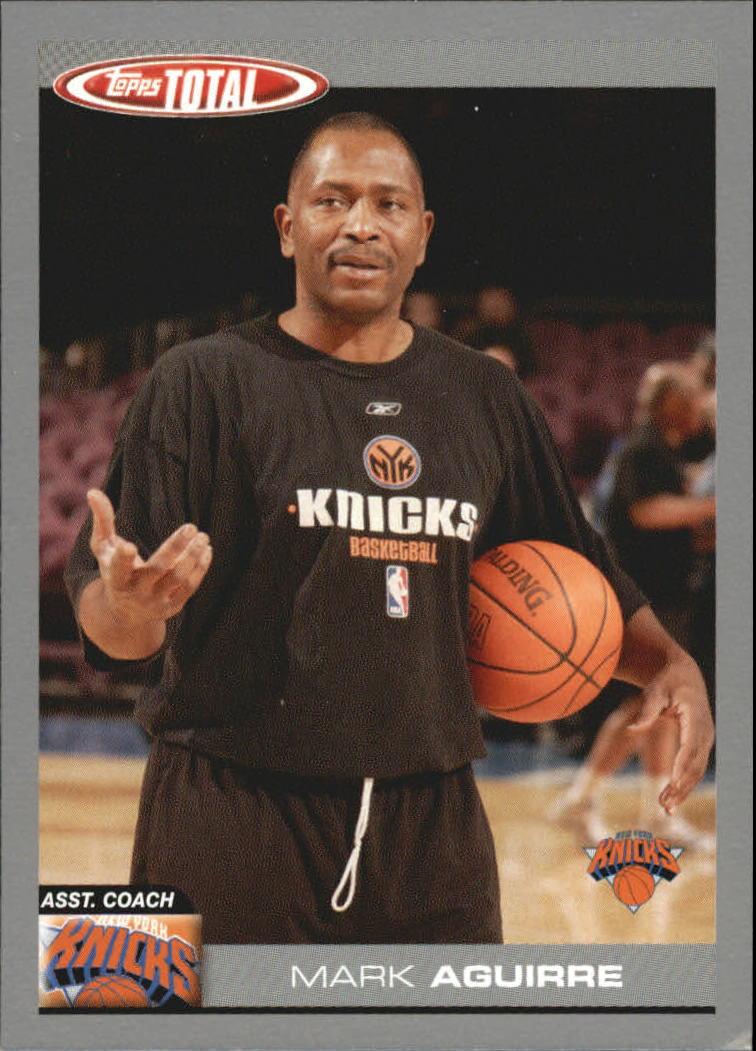 2004-05 Topps Total Silver #400 Mark Aguirre CO