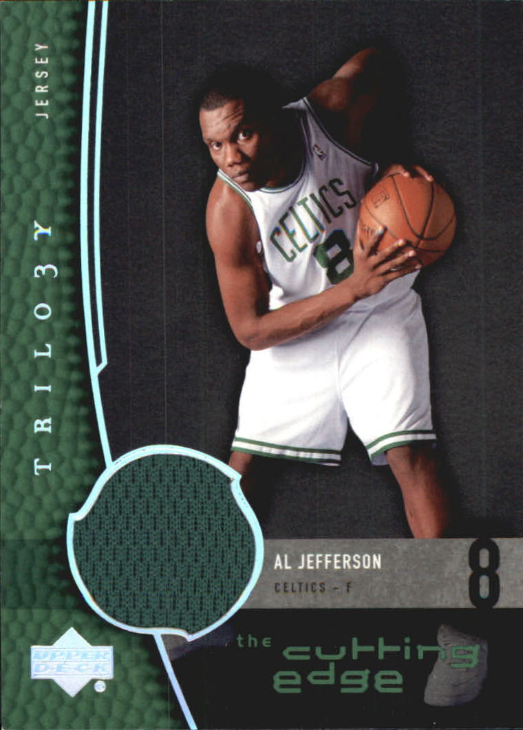2004-05 Upper Deck Trilogy The Cutting Edge #AJ Al Jefferson