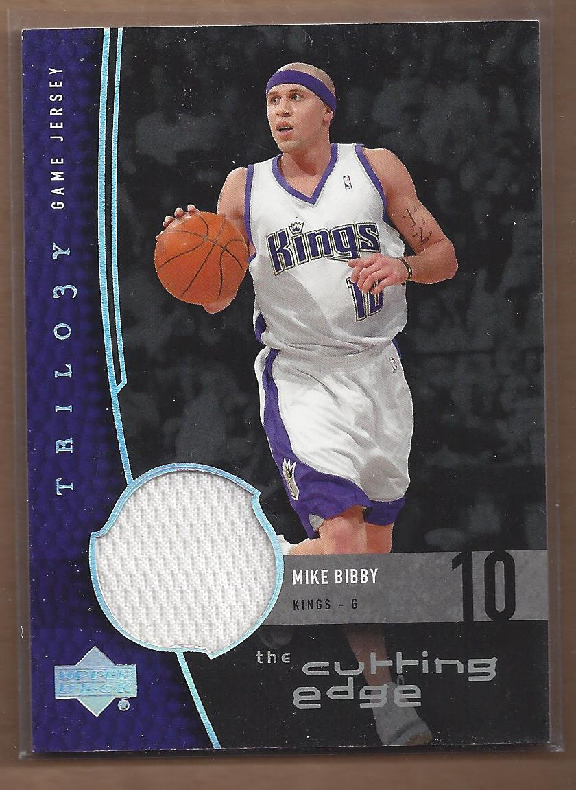 2004-05 Upper Deck Trilogy The Cutting Edge #MB Mike Bibby